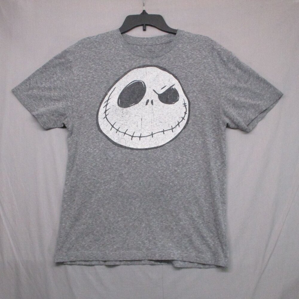 Disney Nightmare Before Christmas jack T-Shirt Gray Women Size | L‎